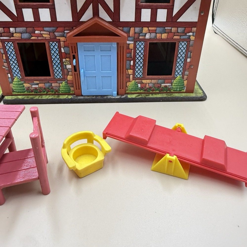 Fisher Price Little People Family House Fisher Price #952 Play 1980s Vintage - Picture 6 of 10